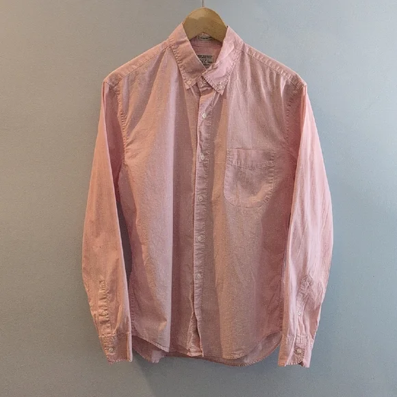 J. Crew Men's Medium Slim Untucked Stretch Long Sleeve Button Down Style #AM367J - Picture 3 of 16